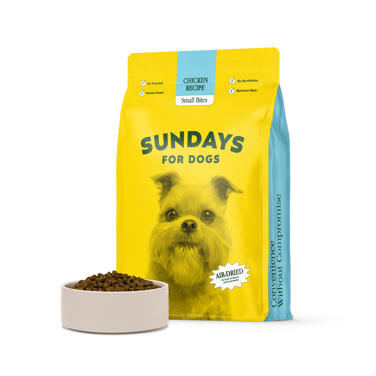Air-Dried Dog Food Chicken Small Bites