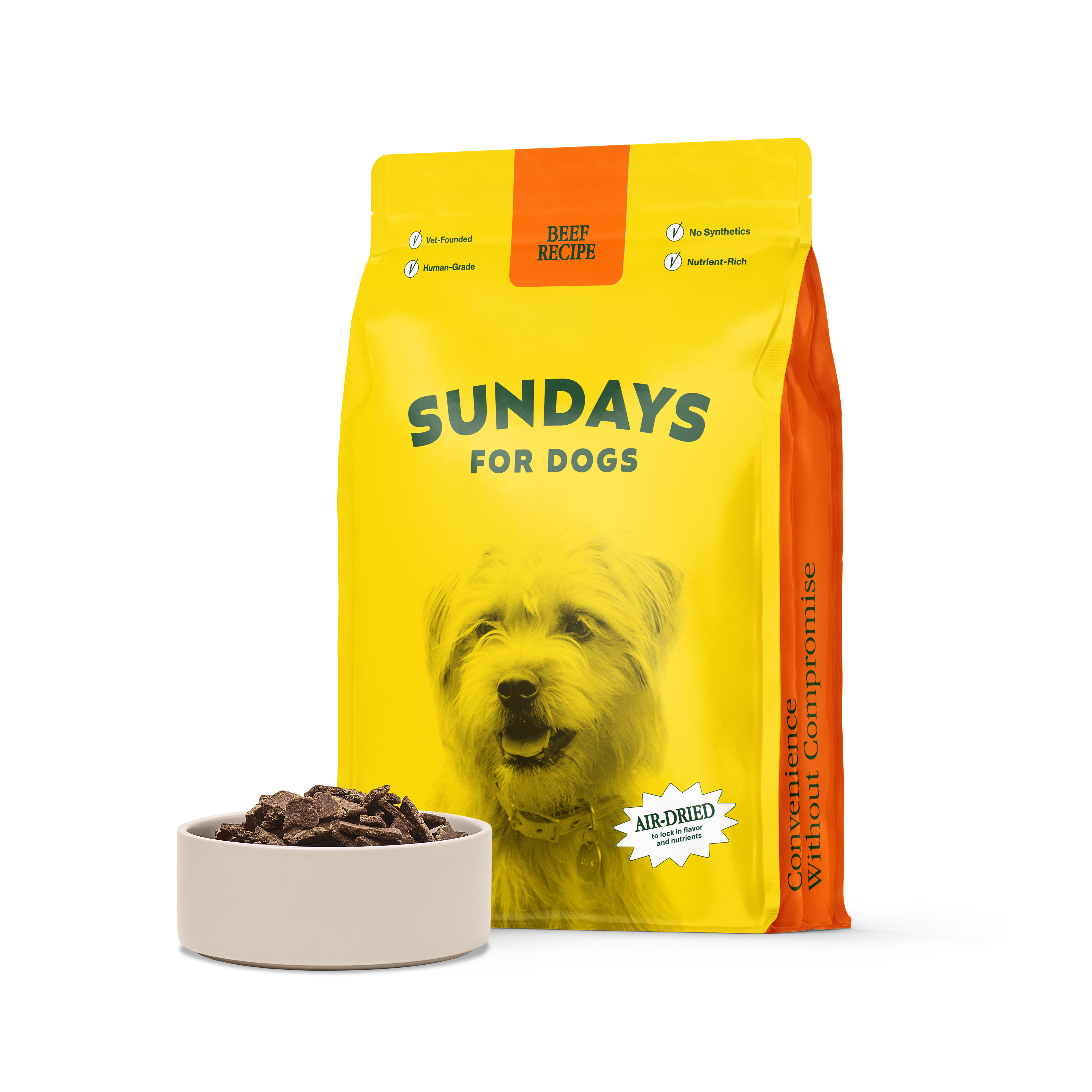 Air-Dried Dog Food Beef