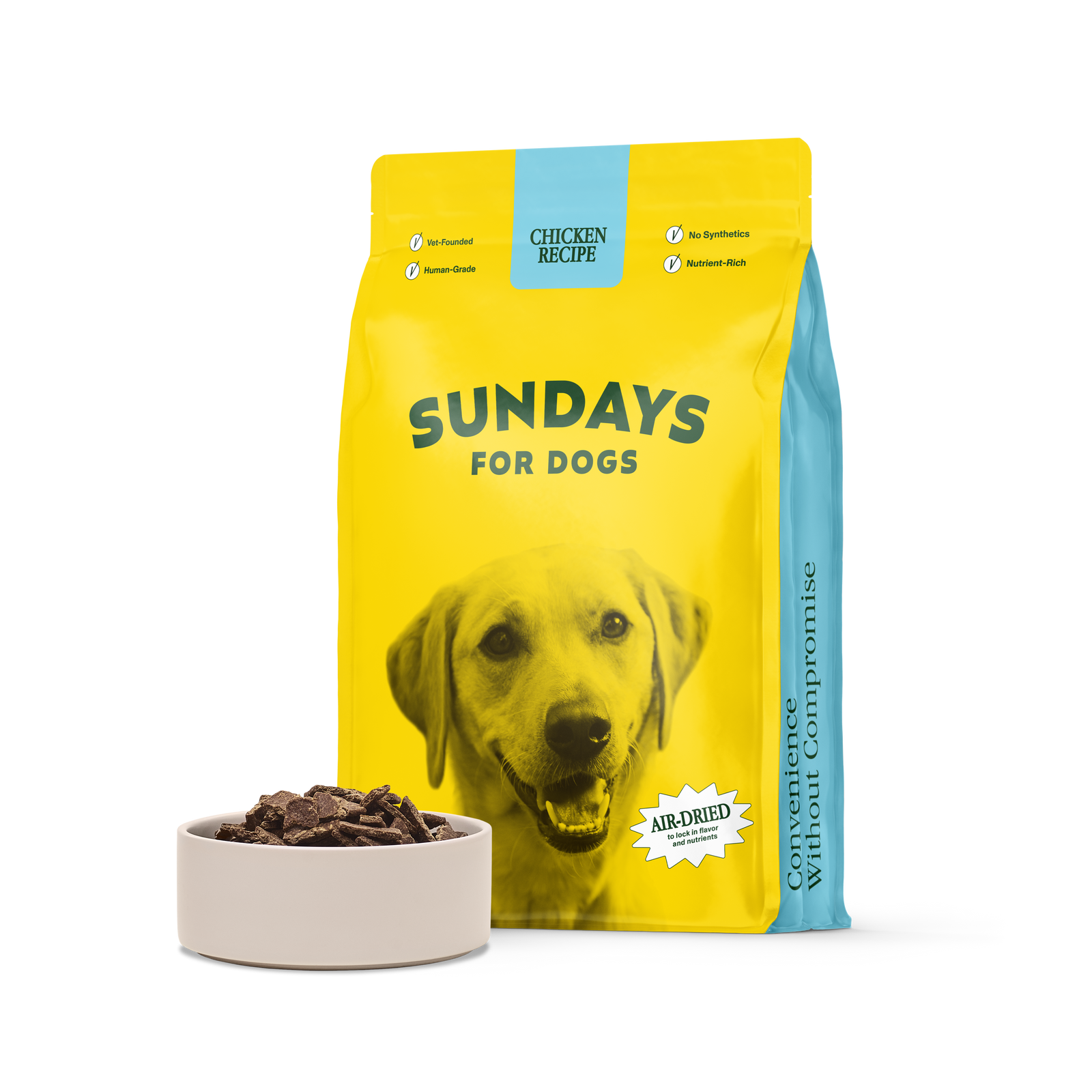 Air-Dried Dog Food Chicken
