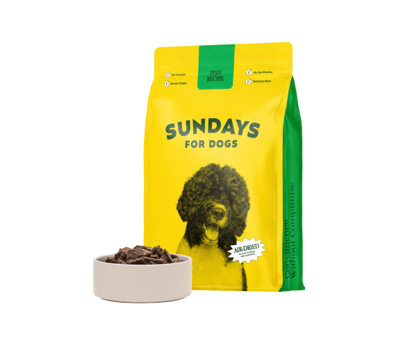Air-Dried Dog Food Fish